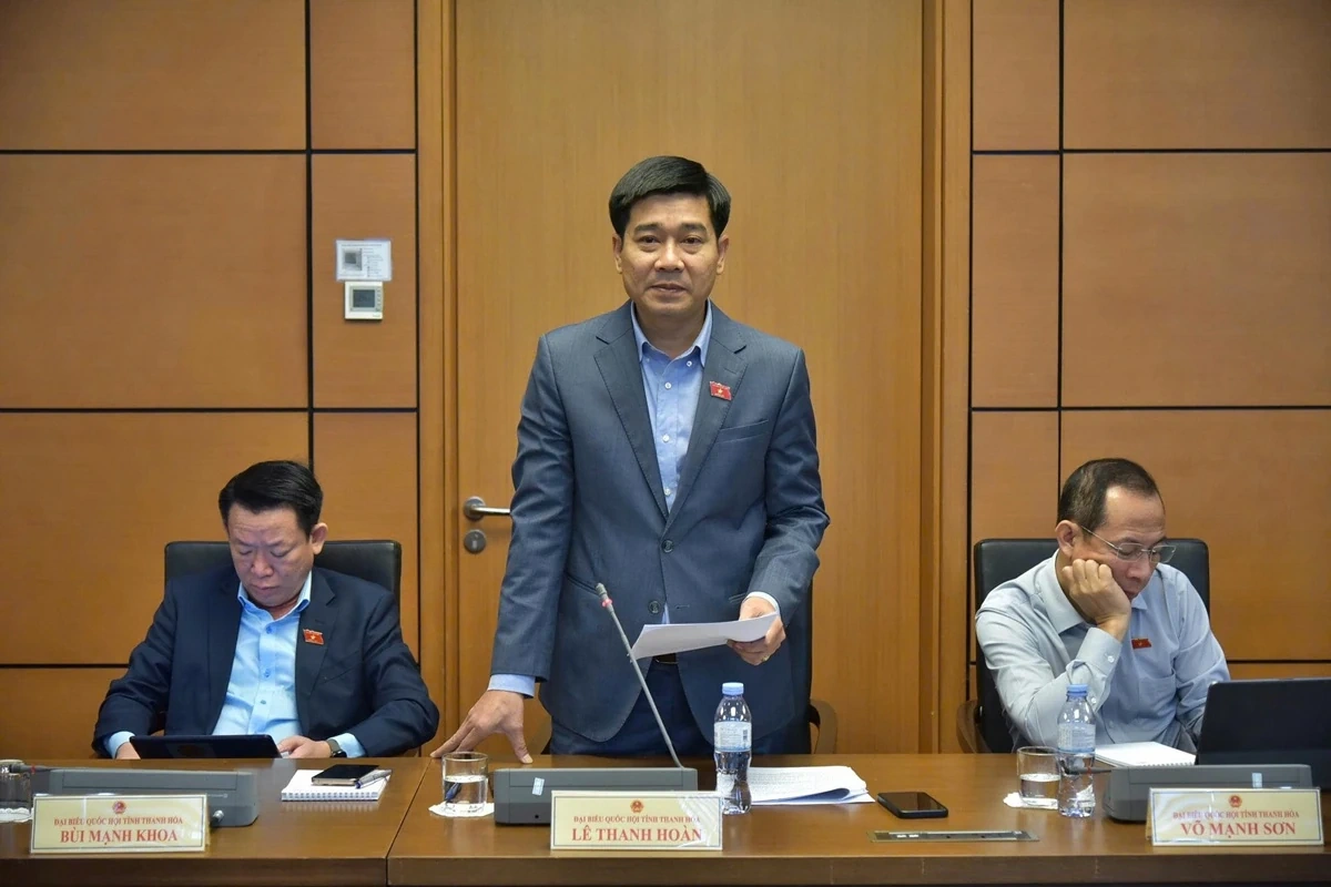 Đoàn ĐBQH Thanh Hóa tham gia góp ý vào các dự thảo Nghị quyết của Quốc hội và dự án Luật