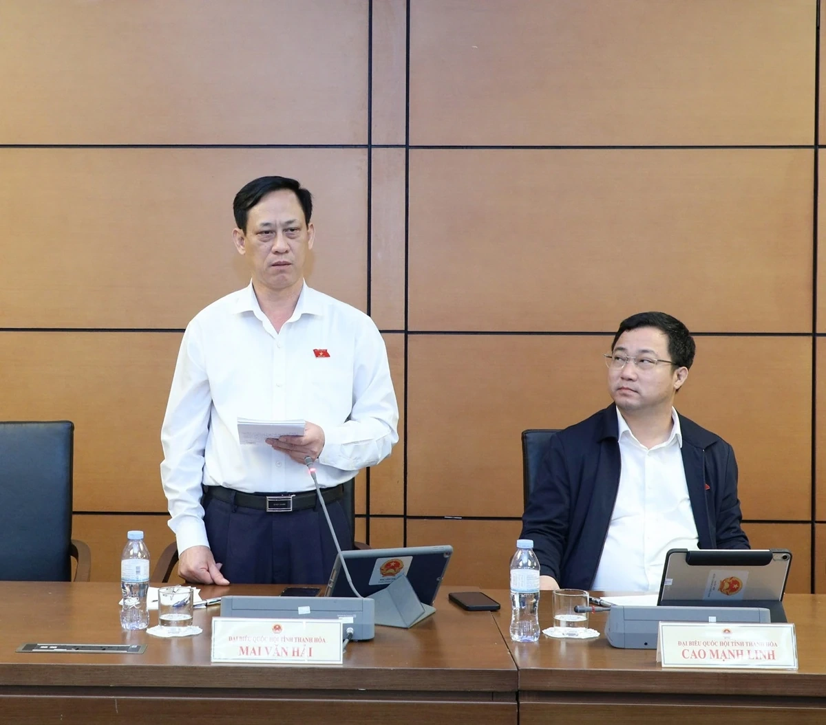 Đoàn ĐBQH Thanh Hóa tham gia góp ý vào các dự thảo Nghị quyết của Quốc hội và dự án Luật