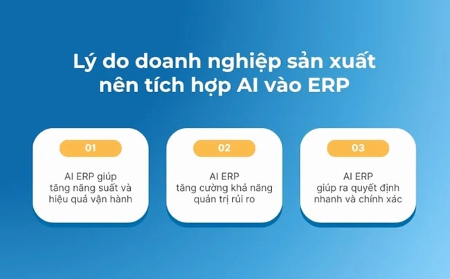 AI đang làm thay đổi hệ thống ERP như thế nào?