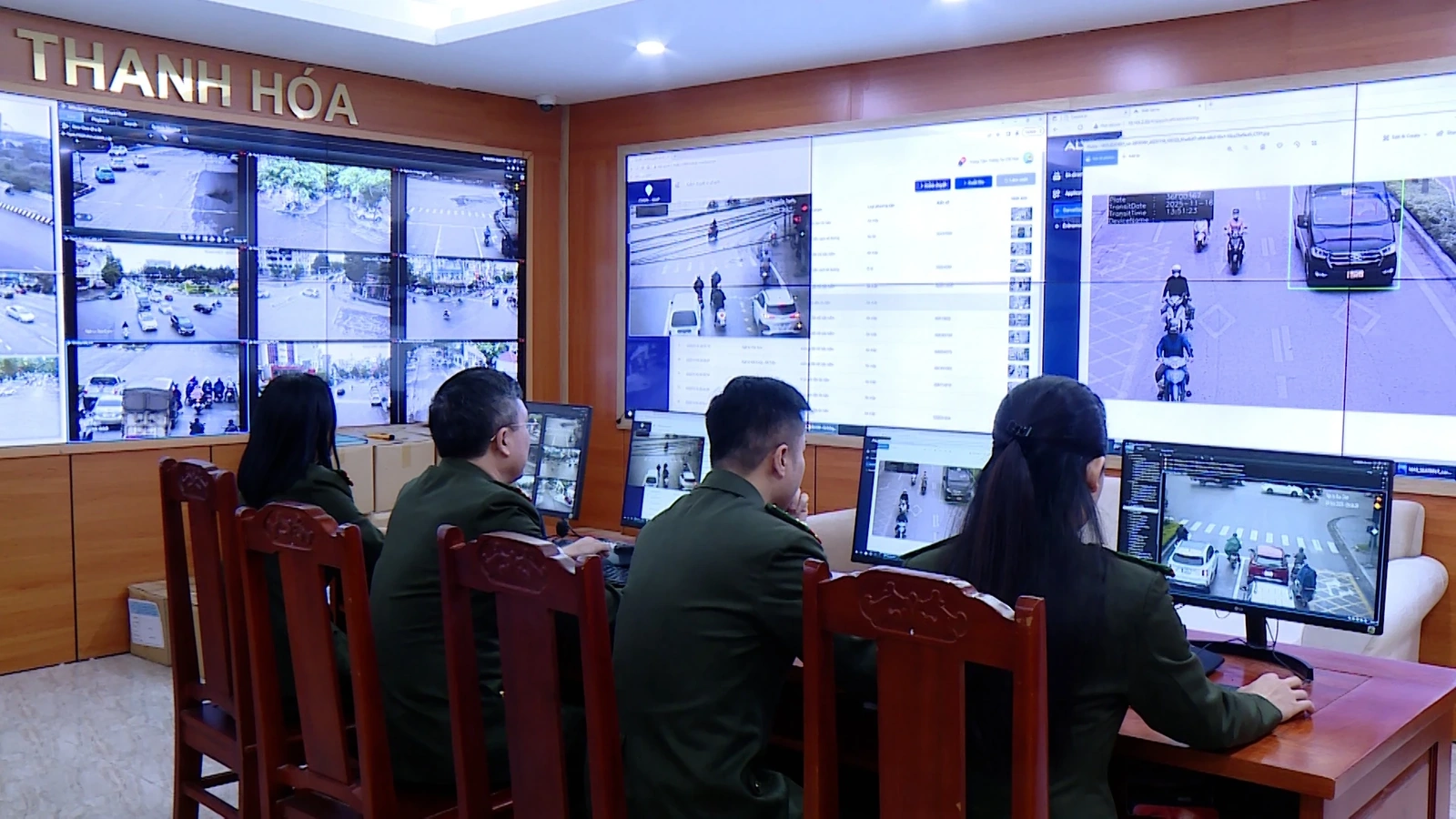 Phát hiện nhiều trường hợp vi phạm giao thông từ hệ thống camera AI