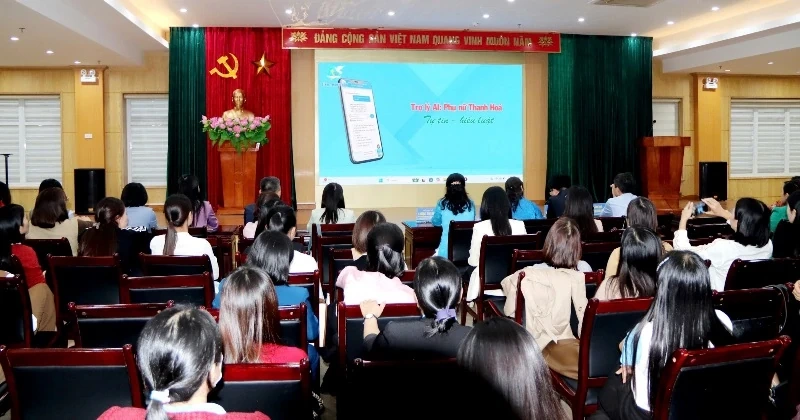 Hội LHPN tỉnh ra mắt ứng dụng Trợ lý AI