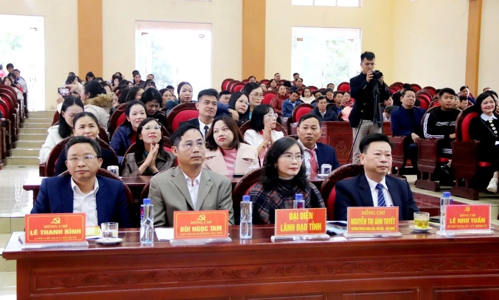 Chung kết Cuộc thi tìm hiểu Nghị quyết Đại hội Đảng bộ các cấp tại xã Quảng Ngọc