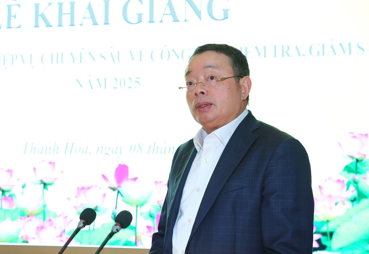 Khai giảng lớp bồi dưỡng nghiệp vụ chuyên sâu về công tác kiểm tra, giám sát năm 2025