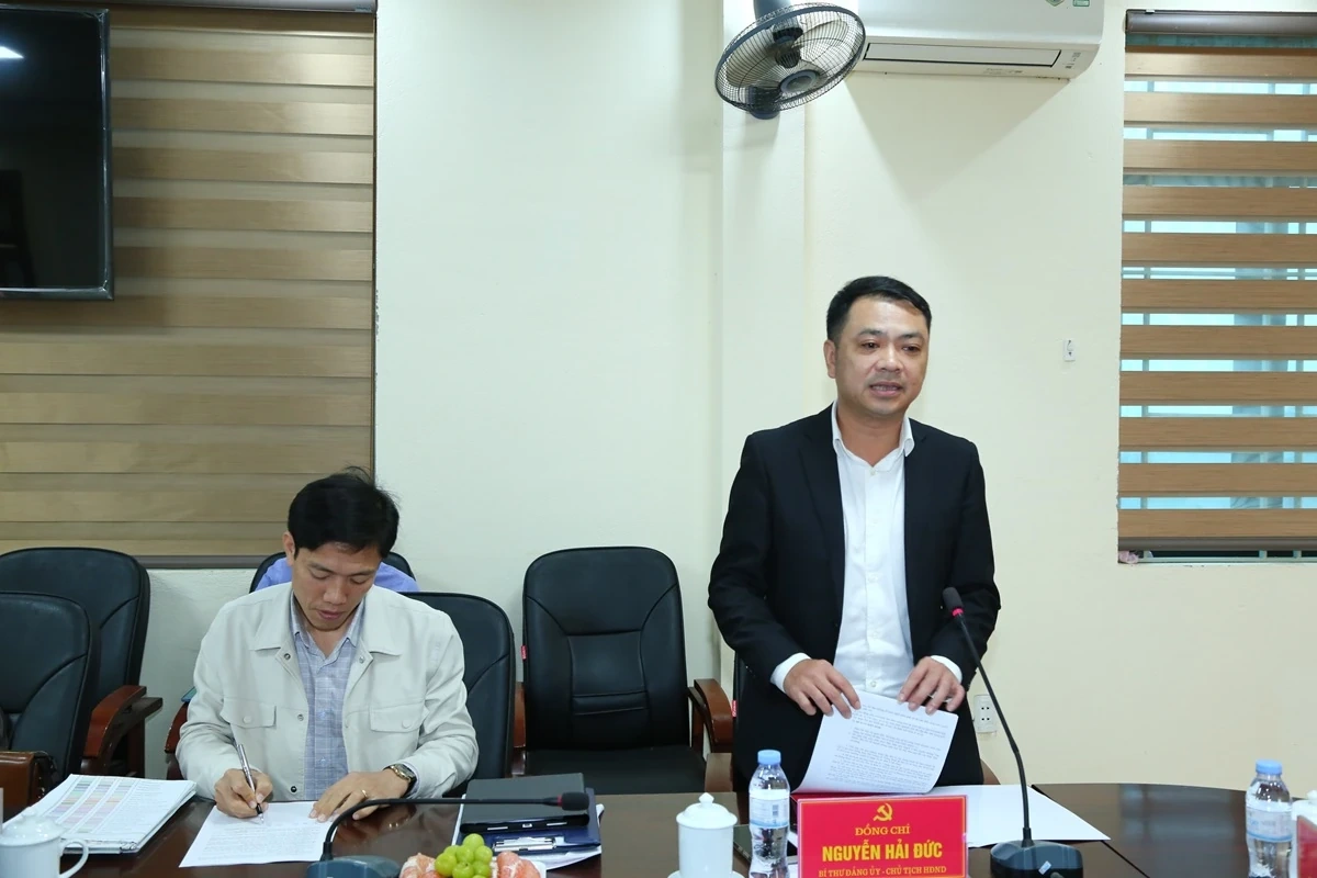 Phó Bí thư Thường trực Tỉnh ủy Nguyễn Hồng Phong thăm, làm việc tại xã Thăng Bình