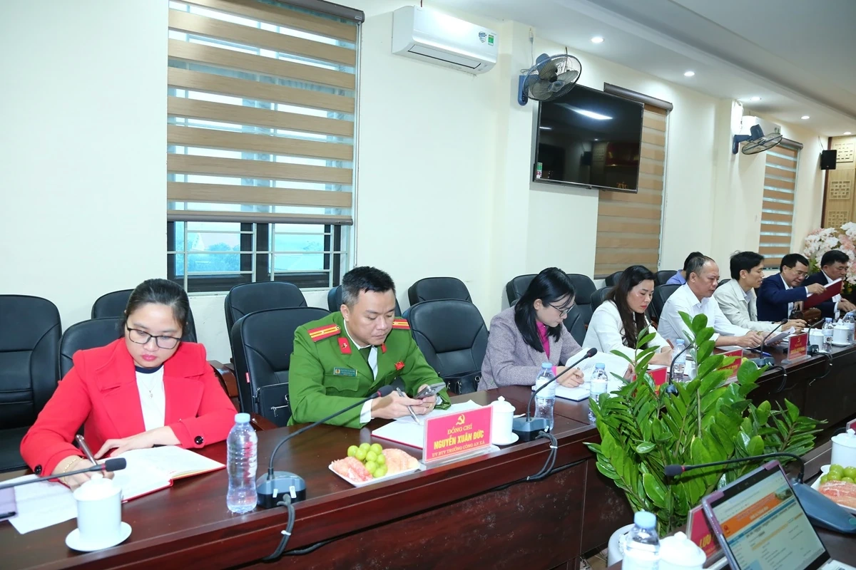 Phó Bí thư Thường trực Tỉnh ủy Nguyễn Hồng Phong thăm, làm việc tại xã Thăng Bình