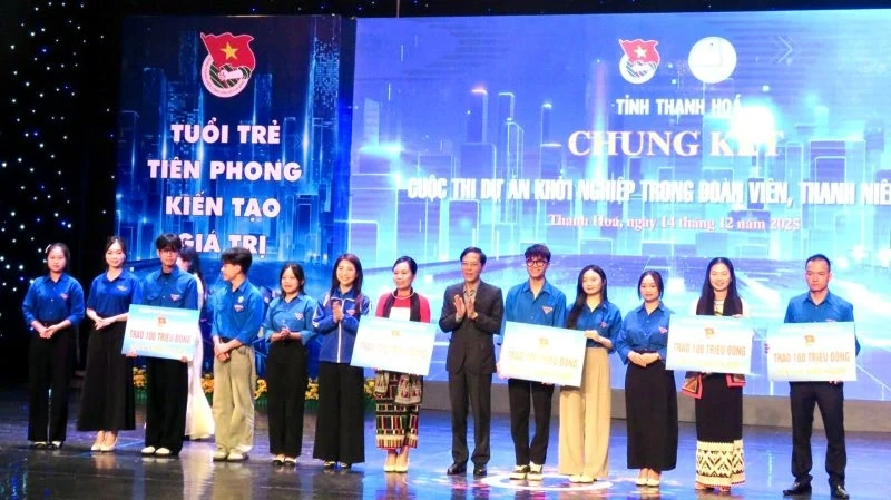 Chung kết và trao giải cuộc thi “Dự án khởi nghiệp trong đoàn viên, thanh niên năm 2025”