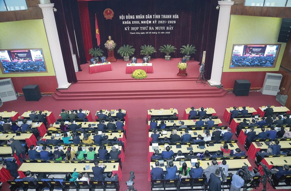 Khai mạc trọng thể Kỳ họp thứ 37, HĐND tỉnh Thanh Hóa, khóa XVIII