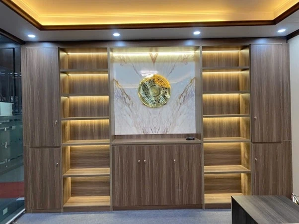 Tủ giám đốc gỗ MDF – Giải pháp tối ưu cho văn phòng hiện đại