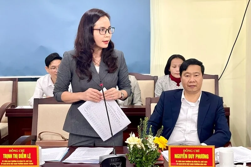 Cụm thi đua số 1 Ủy ban MTTQ tỉnh phát huy tốt vai trò tập hợp, đoàn kết các tầng lớp Nhân dân