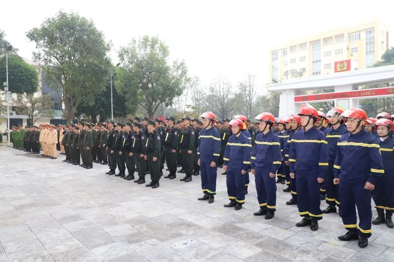 Công an Thanh Hóa thực hiện cao điểm tấn công, trấn áp tội phạm