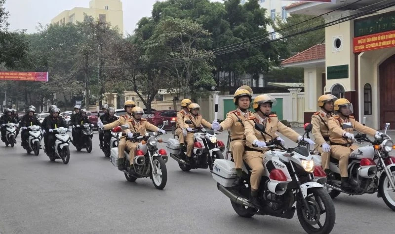 Công an Thanh Hóa thực hiện cao điểm tấn công, trấn áp tội phạm