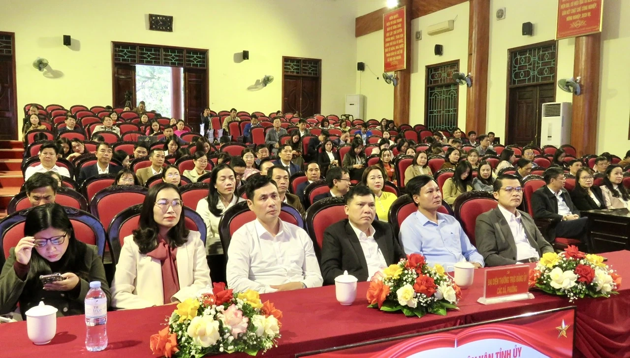 Cuộc thi tìm hiểu Nghị quyết Đại hội Đảng bộ các cấp Cụm thi số V