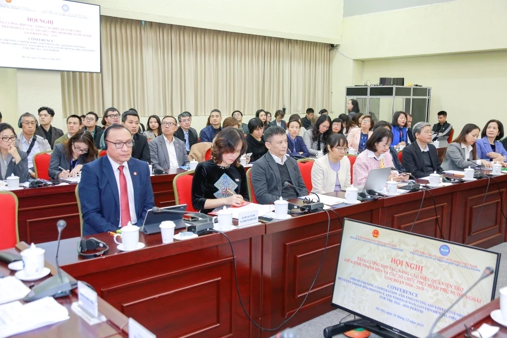 Tăng cường hợp tác, nâng cao hiệu quả viện trợ của các tổ chức phi chính phủ nước ngoài với tỉnh Thanh Hóa, giai đoạn 2025 -2030