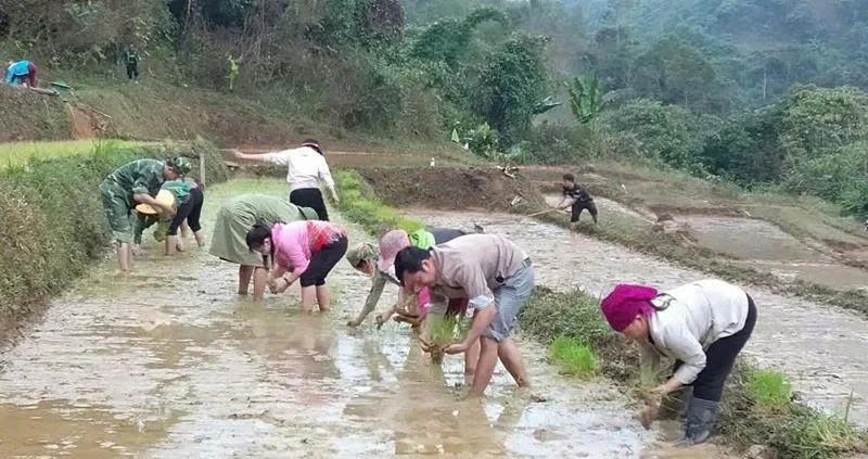 Bản Muống xây dựng nông thôn mới