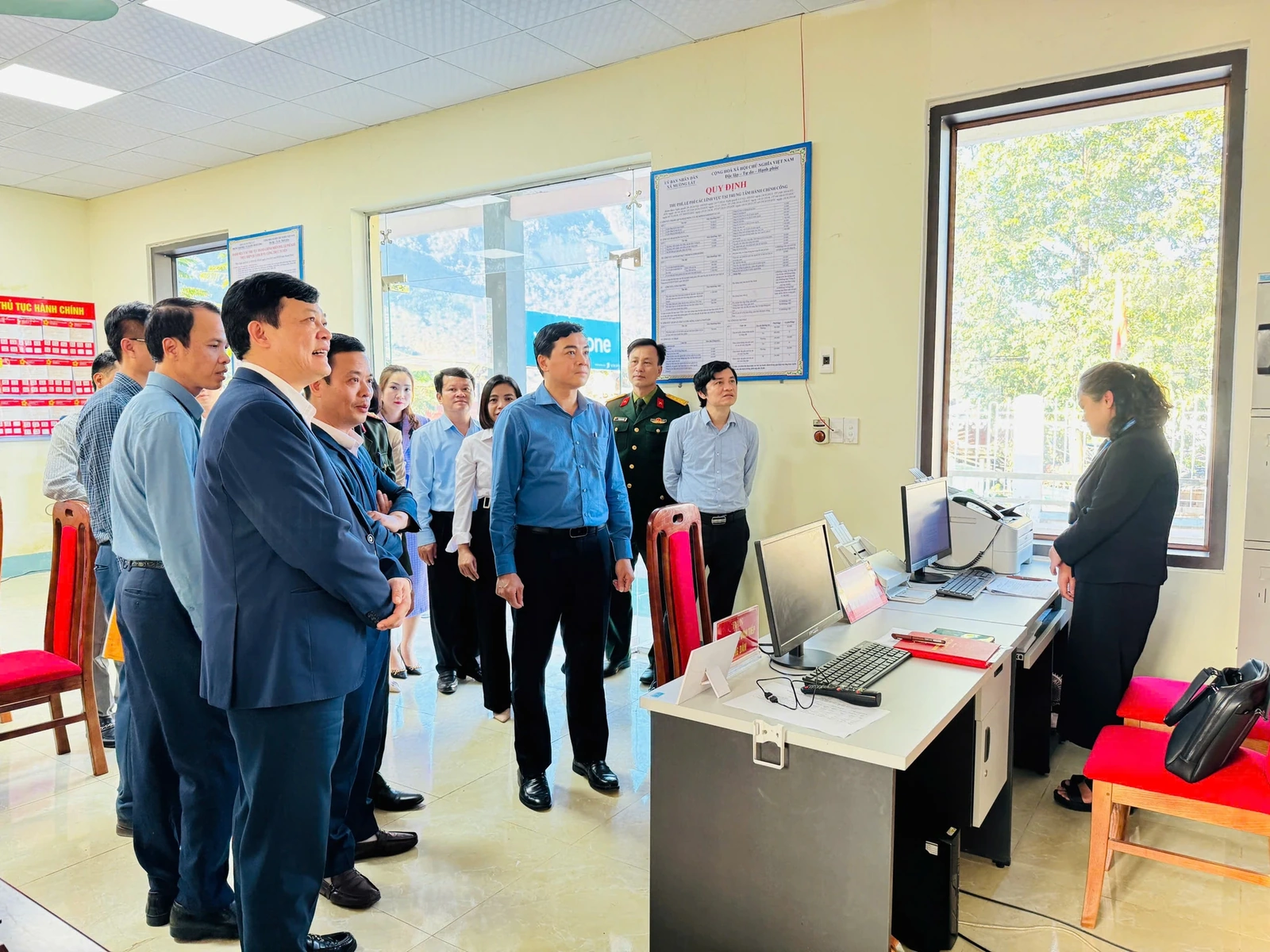 Chuyển đổi số - Dấu ấn nổi bật từ mô hình chính quyền địa phương 2 cấp ở Mường Lát