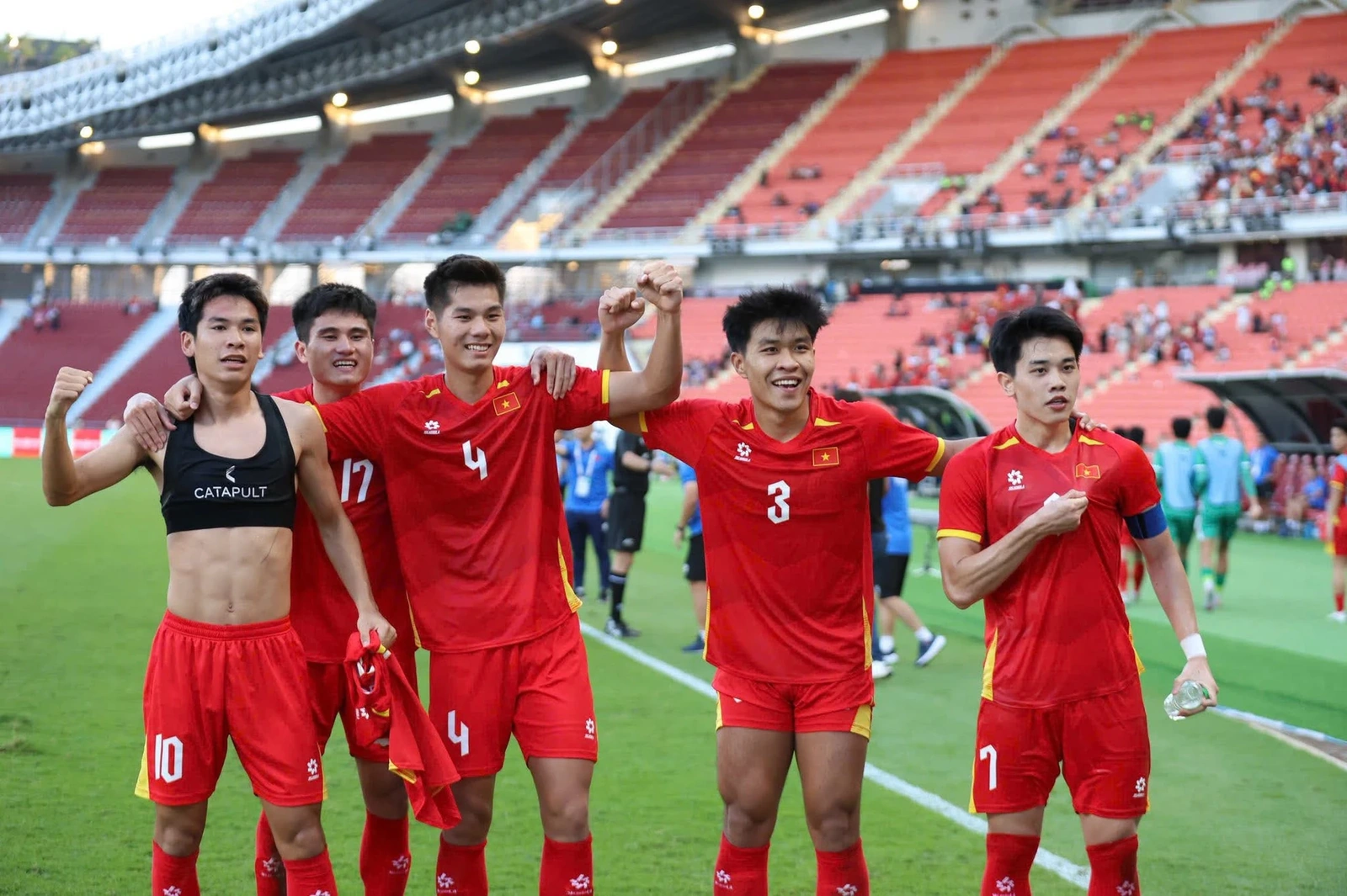 Văn Thuận lập công, U22 Việt Nam tiến vào chung kết SEA Games 33