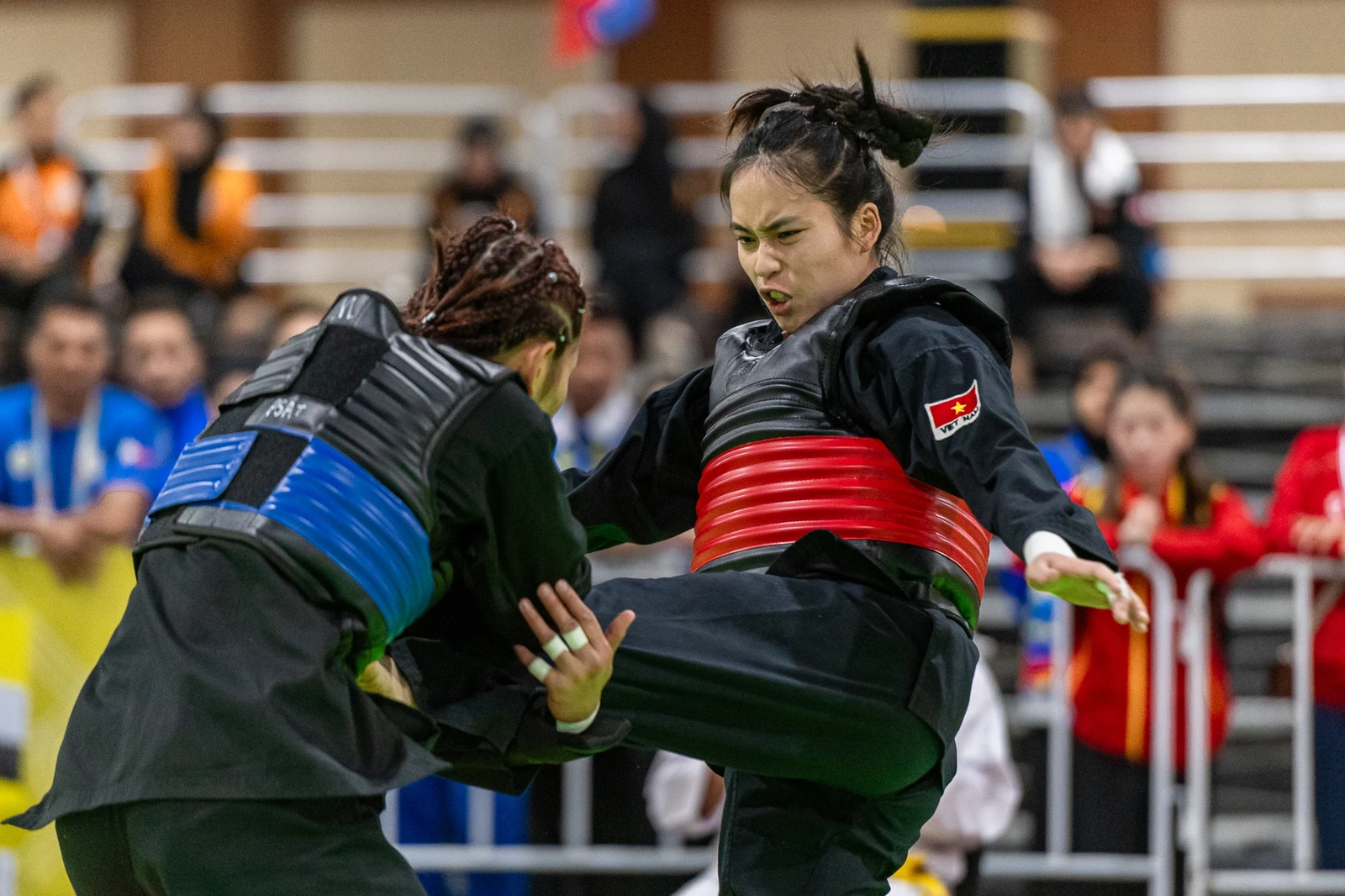 Toàn thắng tứ kết, Pencak Silat Việt Nam tranh 10 vé vào chung kết các nội dung đối kháng