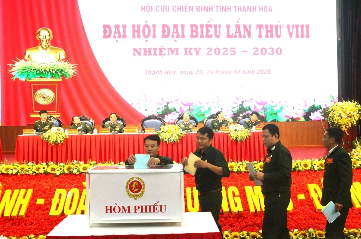 Đại hội đại biểu Hội Cựu chiến binh tỉnh lần thứ VIII hoàn thành phiên thứ nhất