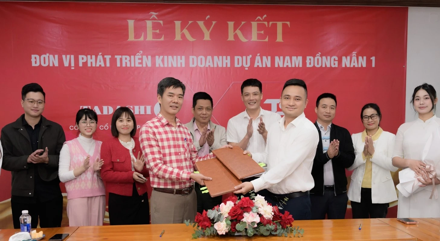 TADASHI trở thành đơn vị phát triển kinh doanh dự án Nam Đồng Nẫn 1 – Bước đi chiến lược tại Thanh Hóa