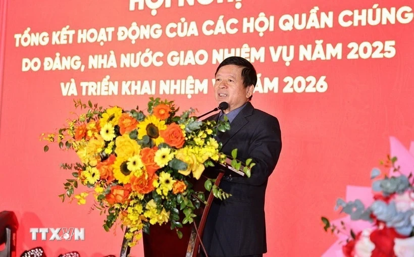 Thống nhất danh sách 29 hội quần chúng do Đảng, Nhà nước giao nhiệm vụ