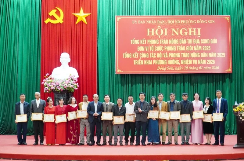 Hội Nông dân phường Đông Sơn phát huy vai trò nòng cốt trong phát triển nông nghiệp, nông dân, nông thôn