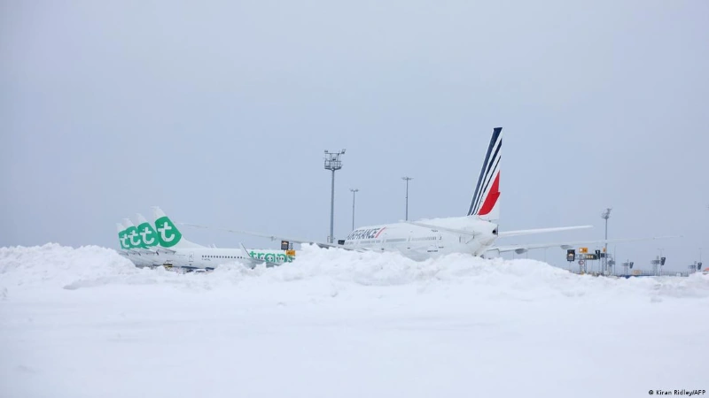 Thời tiết khắc nghiệt gây sức ép nặng nề lên hệ thống giao thông của châu Âu