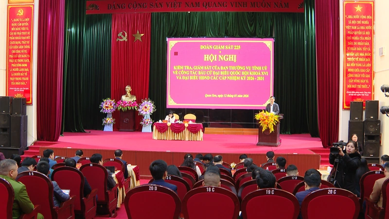 Giám sát công tác bầu cử đại biểu Quốc hội và HĐND các cấp tại 16 xã miền núi