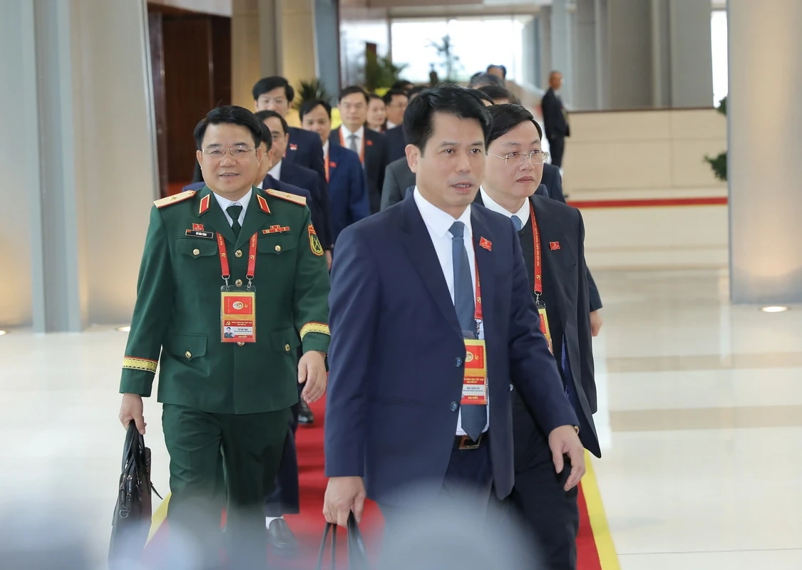 Đoàn đại biểu Đảng bộ tỉnh Thanh Hóa dự phiên bế mạc Đại hội XIV của Đảng