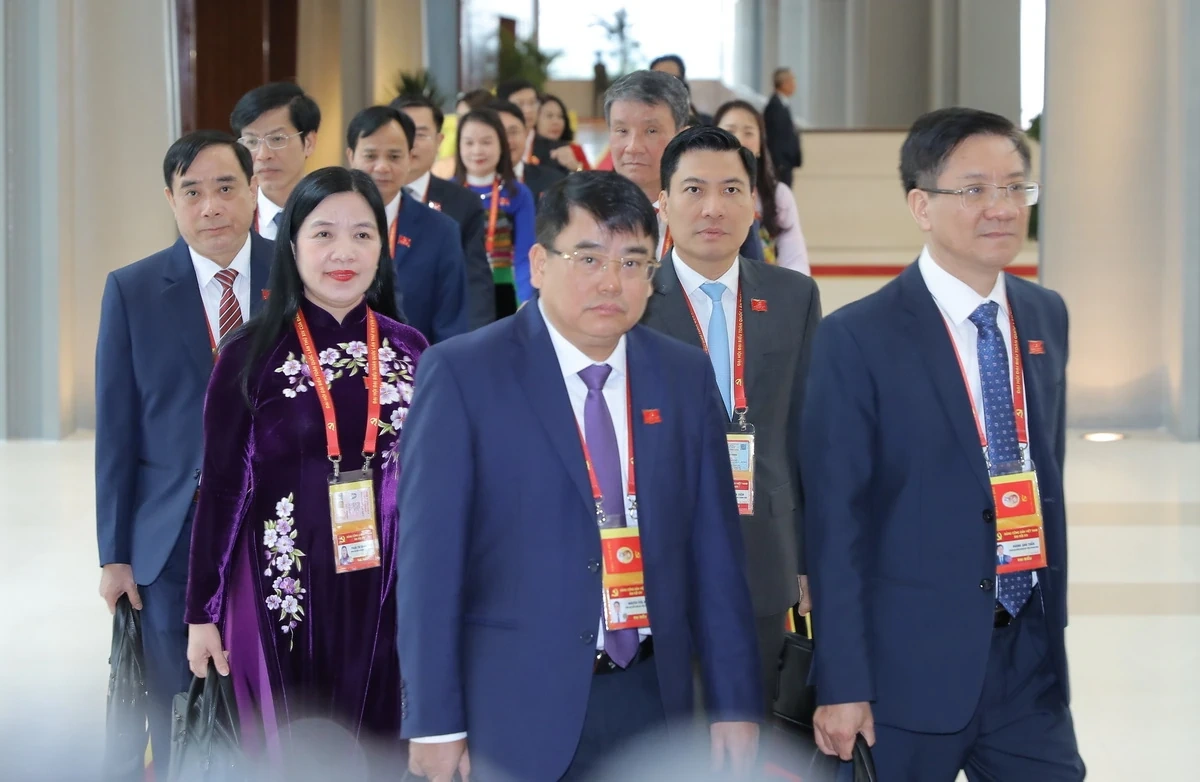 Đoàn đại biểu Đảng bộ tỉnh Thanh Hóa dự phiên bế mạc Đại hội XIV của Đảng