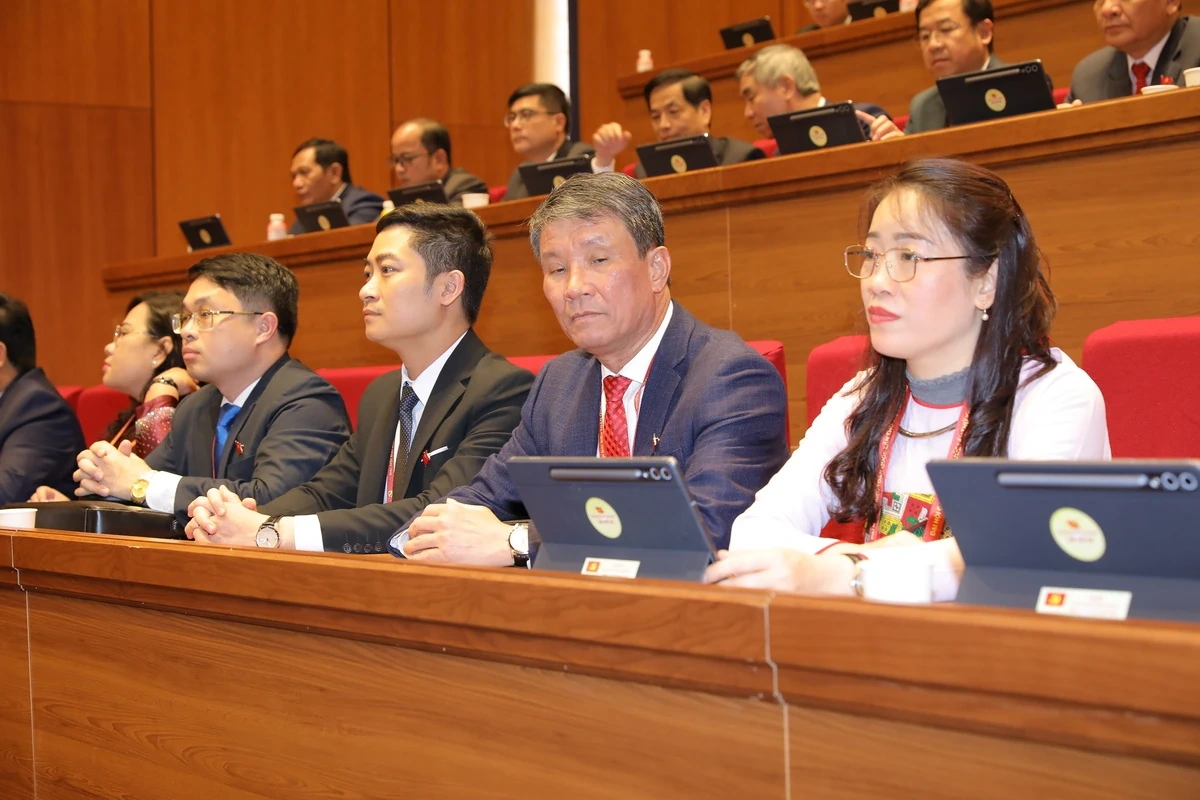 Đoàn đại biểu Đảng bộ tỉnh Thanh Hóa dự phiên bế mạc Đại hội XIV của Đảng