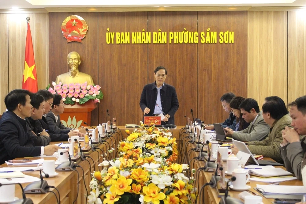 Chủ động, sáng tạo, phối hợp chặt chẽ, xây dựng hình ảnh Khu đô thị du lịch biển Sầm Sơn văn minh, hấp dẫn