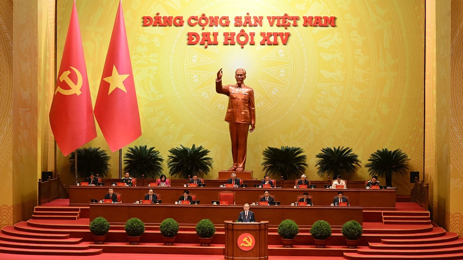 Tiếp sóng truyền hình trực tiếp: Phiên Bế mạc Đại hội đại biểu toàn quốc lần thứ XIV của Đảng