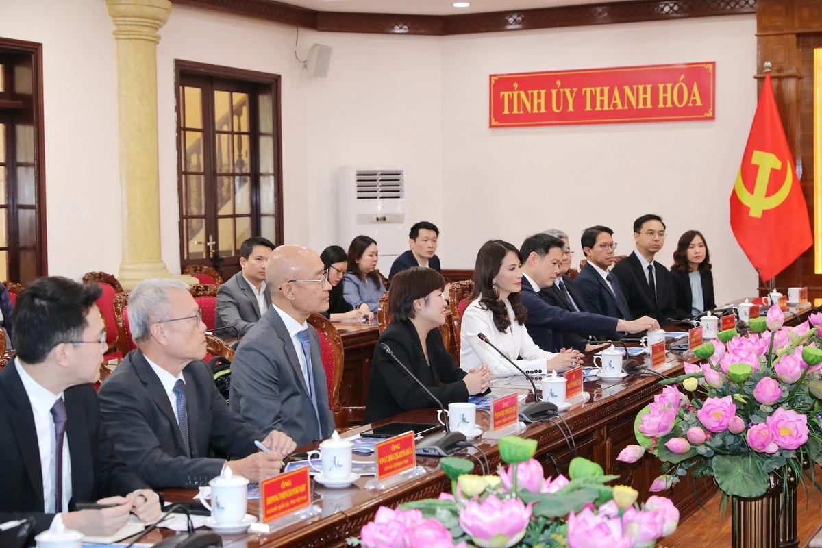 Phát huy thế mạnh, mở rộng hợp tác, góp phần thúc đẩy tăng trưởng của tỉnh Thanh Hóa