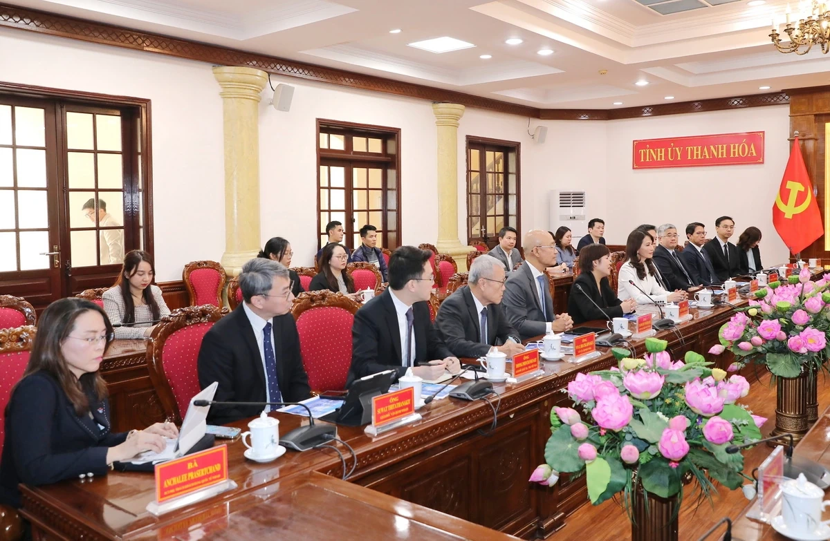 Phát huy thế mạnh, mở rộng hợp tác, góp phần thúc đẩy tăng trưởng của tỉnh Thanh Hóa