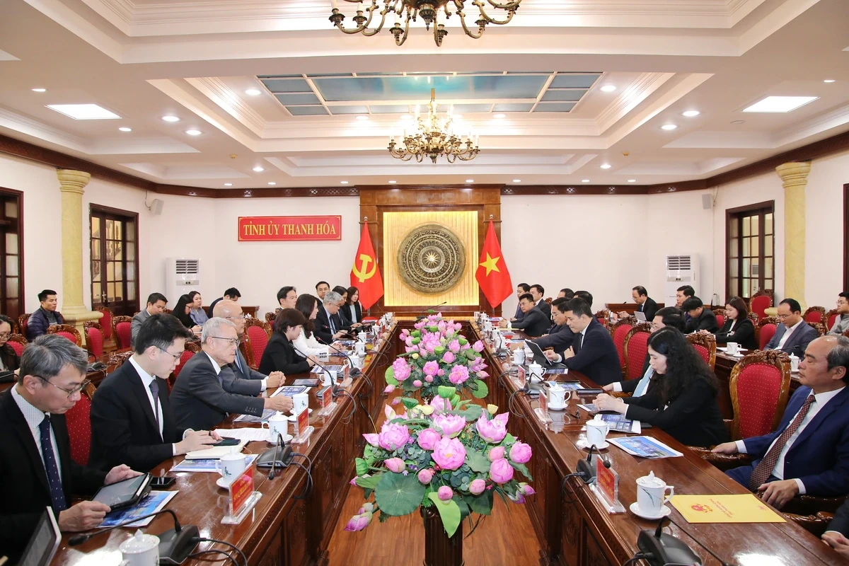 Phát huy thế mạnh, mở rộng hợp tác, góp phần thúc đẩy tăng trưởng của tỉnh Thanh Hóa