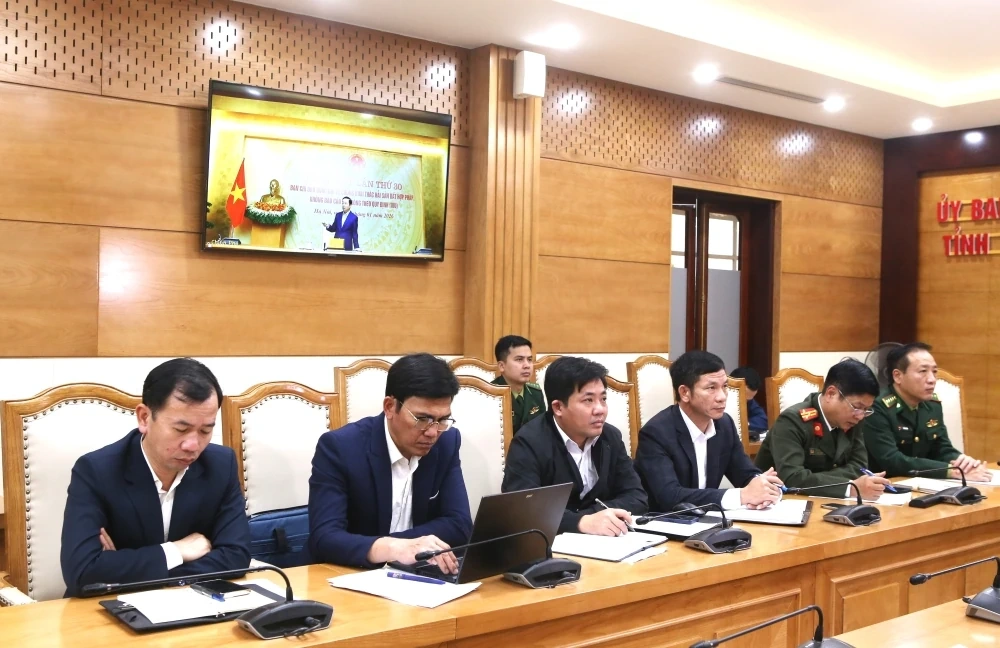 Phiên họp lần thứ 30 Ban chỉ đạo Quốc gia về chống khai thác IUU