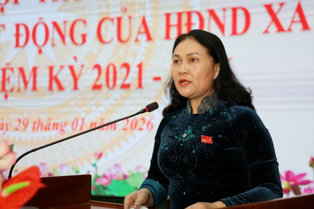 HĐND xã Triệu Sơn tổng kết hoạt động nhiệm kỳ 2021-2026