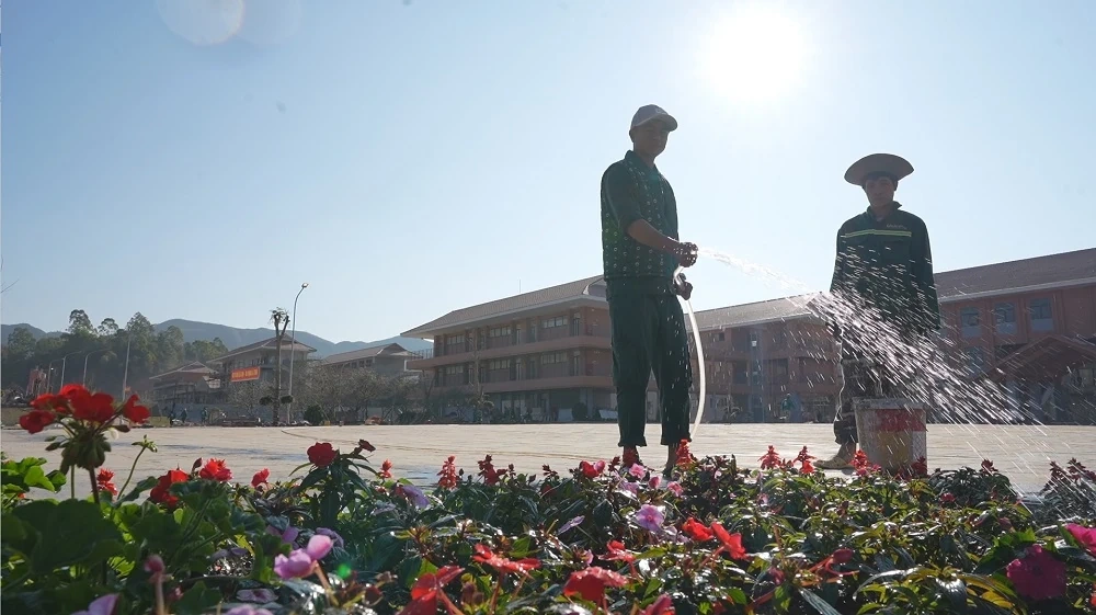 Cận cảnh phòng học “5 sao” tại trường liên cấp chuẩn quốc tế đầu tiên vùng biên giới Điện Biên