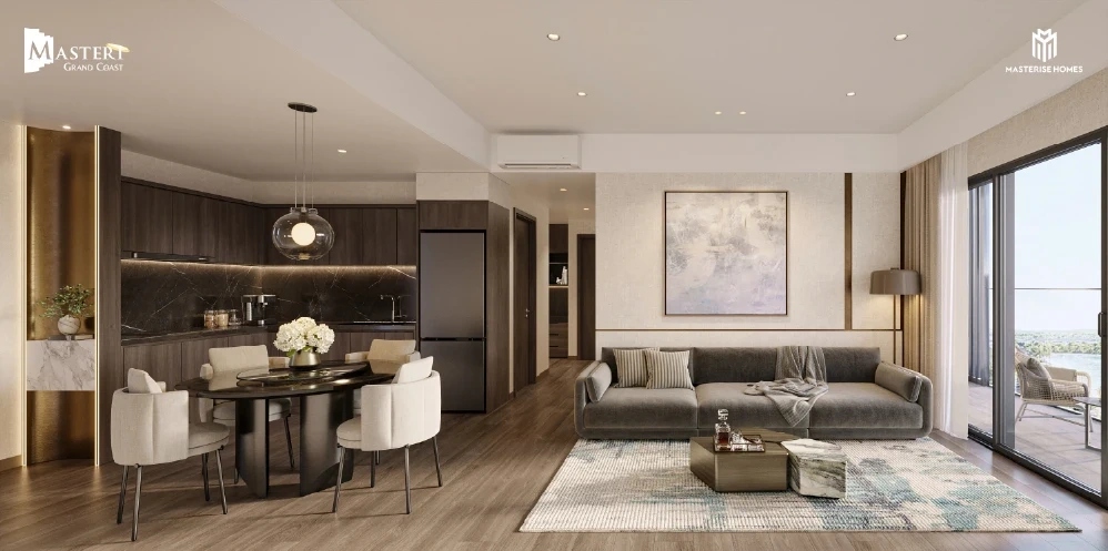 Căn hộ Masteri Grand Coast tại Vinhomes Ocean Park 2: Không gian sống hiện đại trong đại đô thị tinh hoa