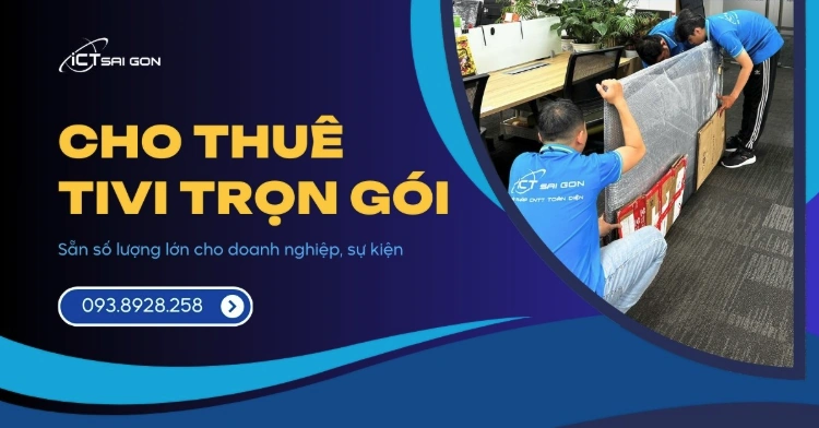 Dịch vụ cho thuê tivi sự kiện chuyên nghiệp, giá rẻ tại TP.HCM