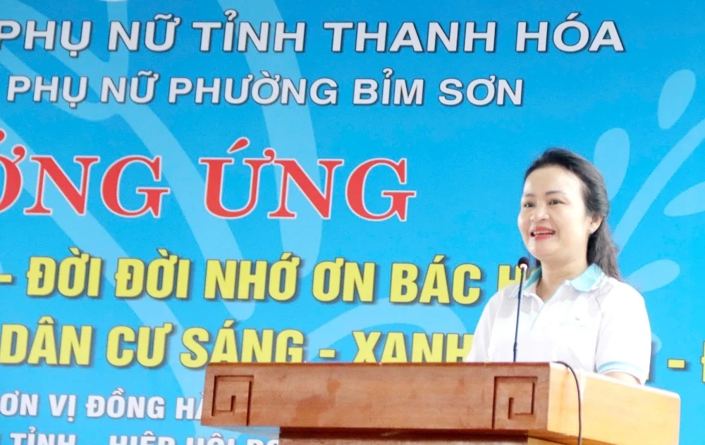 Hội LHPN tỉnh Thanh Hóa phát động hưởng ứng Tết trồng cây