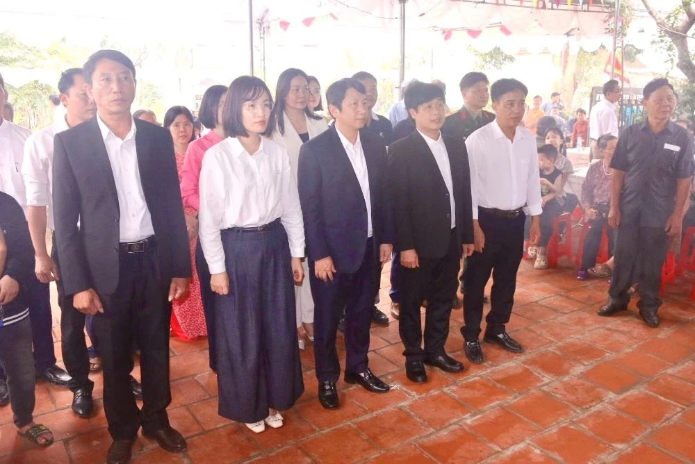 Khai lễ đầu xuân Di tích lịch sử - văn hóa Tiến sỹ Đào Xuân Lan