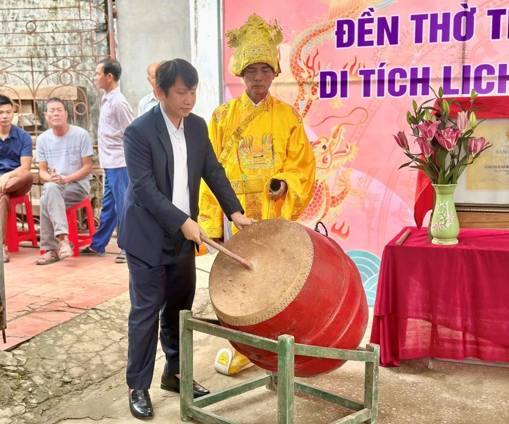 Khai lễ đầu xuân Di tích lịch sử - văn hóa Tiến sỹ Đào Xuân Lan