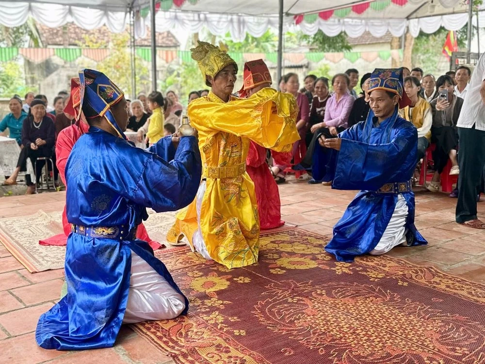 Khai lễ đầu xuân Di tích lịch sử - văn hóa Tiến sỹ Đào Xuân Lan