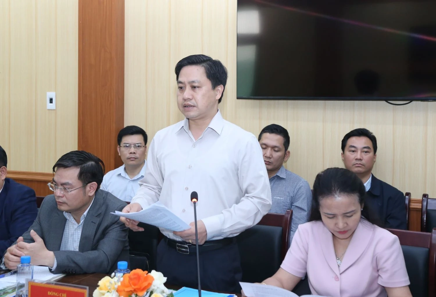 Chủ tịch UBND tỉnh Nguyễn Hoài Anh thăm, kiểm tra và làm việc với các xã thuộc vùng huyện Thọ Xuân cũ