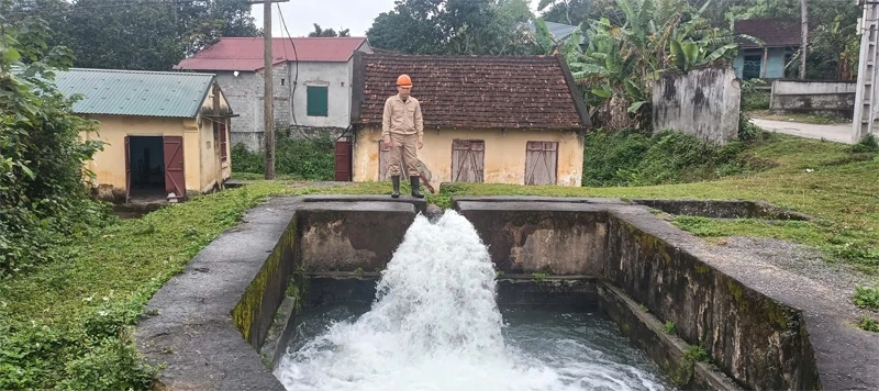 Chủ động nguồn nước tưới phục vụ sản xuất vụ chiêm xuân ở miền núi