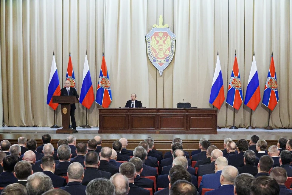 Tổng thống Putin đề ra loạt nhiệm vụ mới cho Cơ quan An ninh Liên bang Nga