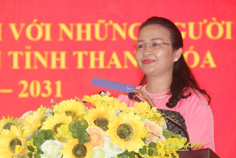 Các ứng cử viên đại biểu HĐND tỉnh tiếp xúc cử tri, vận động bầu cử tại đơn vị bầu cử số 5