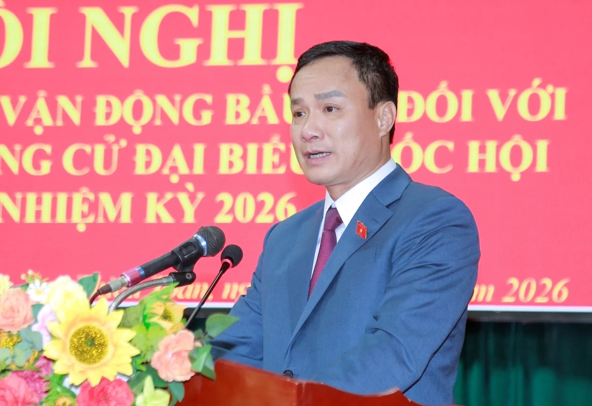 Ứng cử viên đại biểu Quốc hội khóa XVI tiếp xúc cử tri xã Thiệu Toán