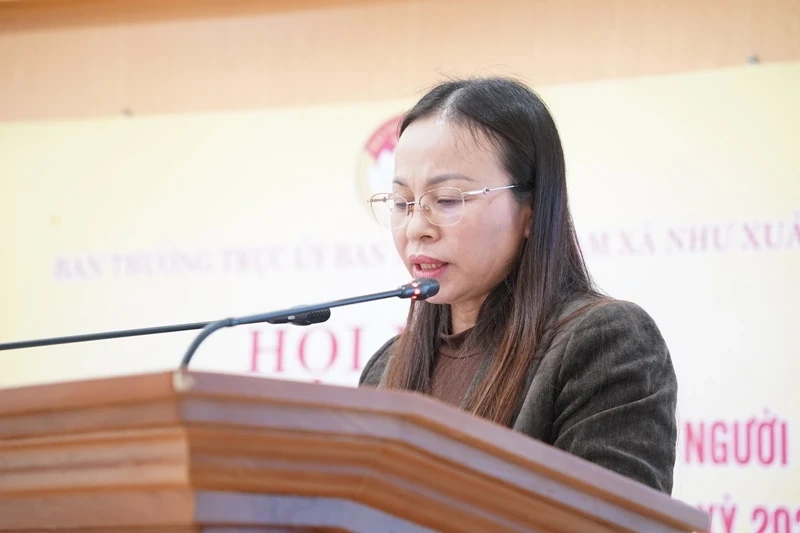 Ứng cử viên HĐND tỉnh tiếp xúc cử tri đơn vị bầu cử số 7